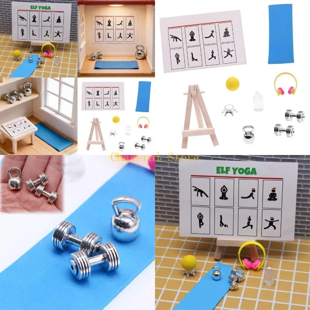E7CE Miniature Gym Scene Setting Equipment Collection Set For Doll House Decoration
E7CE Miniature Gym Scene Setting Equipment Collection Set For Doll House Decoration