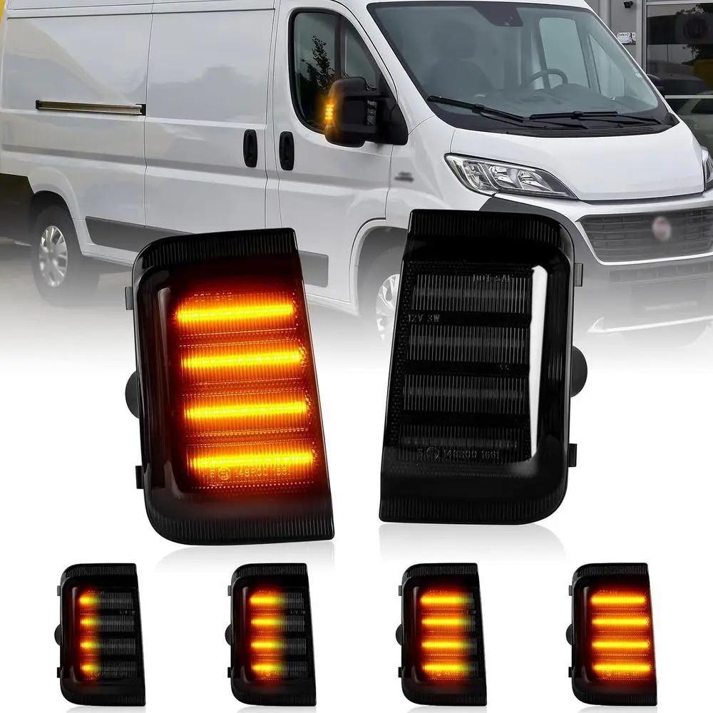 LED Sequential Turn Signal Light Side Mirror Marker Light or 2014-2023 PROMASTER 1500 2500 3500 Amber Turn Signal Direction Indi
LED Sequential Turn Signal Light Side Mirror Marker Light or 2014-2023 PROMASTER 1500 2500 3500 Amber Turn Signal Direction Indi