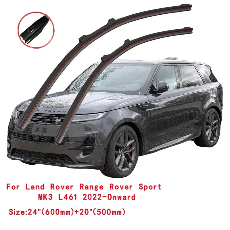 For Land Rover Range Rover Sport MK1 MK2 MK3 L320 L494 L461 2005-2024 Car Windshield Wipers Blade Front Windscreen Windshield
For Land Rover Range Rover Sport MK1 MK2 MK3 L320 L494 L461 2005-2024 Car Windshield Wipers Blade Front Windscreen Windshield