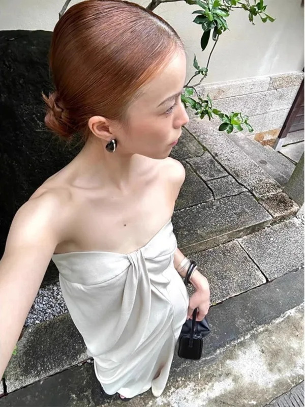 Mimamo Peach High Waist A-Line Long Dress Women's Elegant Slim Fit Wrap Bustle Gown Korean Style Wedding Party Evening Dress
Mimamo Peach High Waist A-Line Long Dress Women's Elegant Slim Fit Wrap Bustle Gown Korean Style Wedding Party Evening Dress