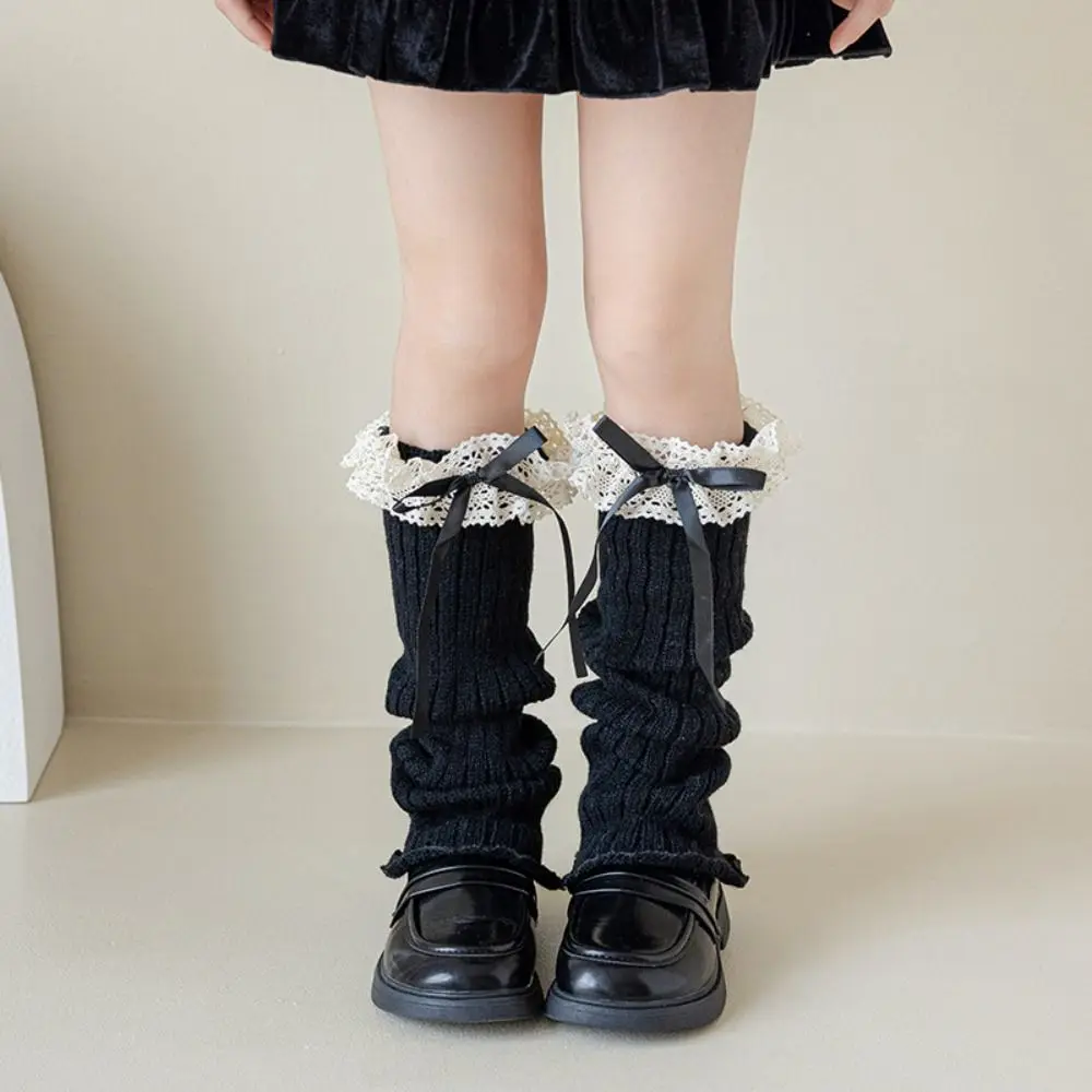 Гетры в стиле JK Harajuku с бантом, однотонные длинные носки, вязаные носки в стиле Лолита, милые кавайные детские грелки для ног для девочек
Гетры в стиле JK Harajuku с бантом, однотонные длинные носки, вязаные носки в стиле Лолита, милые кавайные детские грелки для ног для девочек