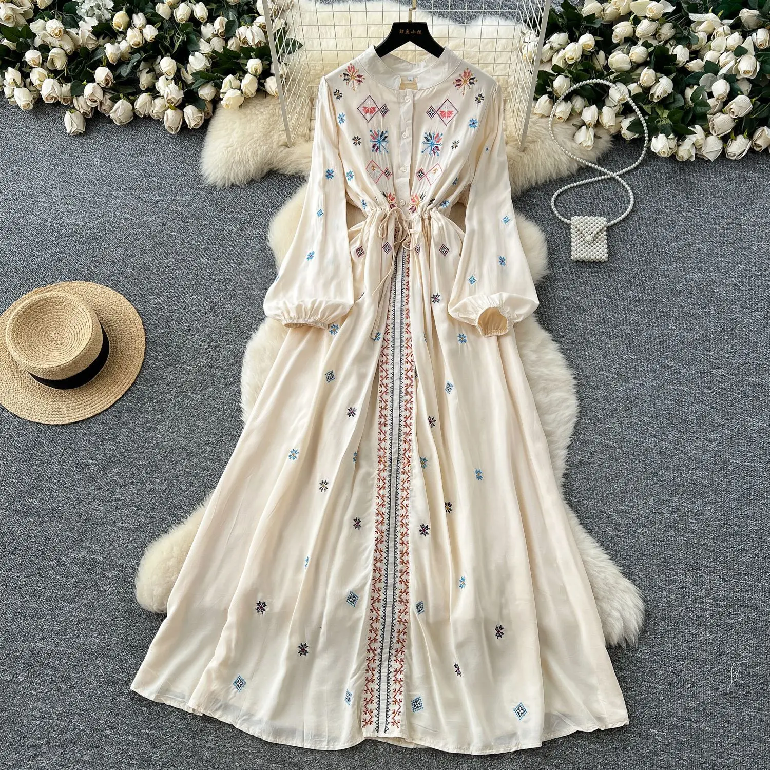 White Dress Women Long Dresses Embroidery A Line Vestidos Elegant Splice Y2k Streetwear Work Wedding Party Night High Waist 2025
White Dress Women Long Dresses Embroidery A Line Vestidos Elegant Splice Y2k Streetwear Work Wedding Party Night High Waist 2025