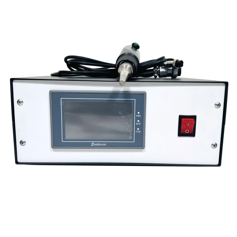 28khz Portable Handheld Ultrasonic Spot Welding Machine With Netted Weld Surface for Car Plastic Product Splicing and Fixing
28khz Portable Handheld Ultrasonic Spot Welding Machine With Netted Weld Surface for Car Plastic Product Splicing and Fixing