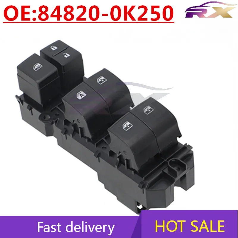 OEM:84820-0K250 Suitable For Toyota HILUX Auto Parts Window Switch Glass Lifter Switch
OEM:84820-0K250 Suitable For Toyota HILUX Auto Parts Window Switch Glass Lifter Switch