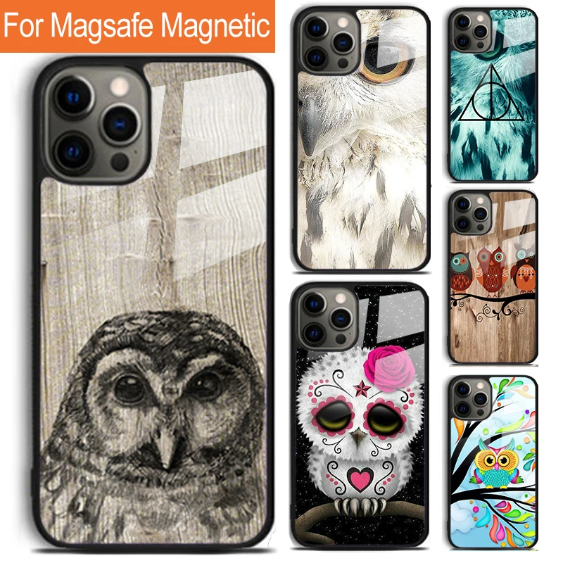 Чехол для телефона с разноцветными совами для iPhone 16, 15, 14, 13, 12, 11 Pro Max Plus Magsafe, магнитный чехол для беспроводной зарядки
Чехол для телефона с разноцветными совами для iPhone 16, 15, 14, 13, 12, 11 Pro Max Plus Magsafe, магнитный чехол для беспроводной зарядки