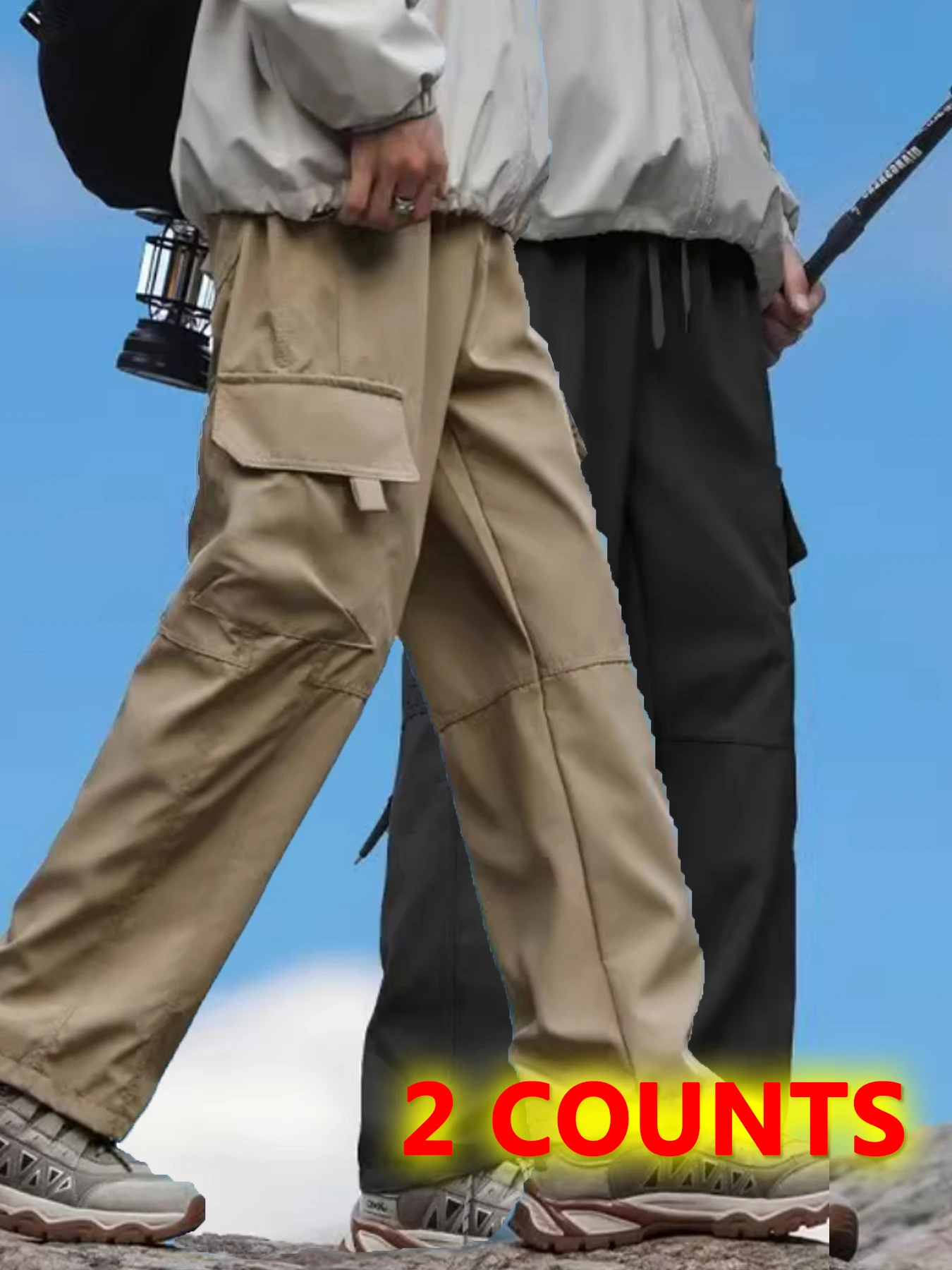 New trendy 9-inch work pants with ankle binding, polyester fiber casual pants for men, summer thin pants for men, 2025
New trendy 9-inch work pants with ankle binding, polyester fiber casual pants for men, summer thin pants for men, 2025