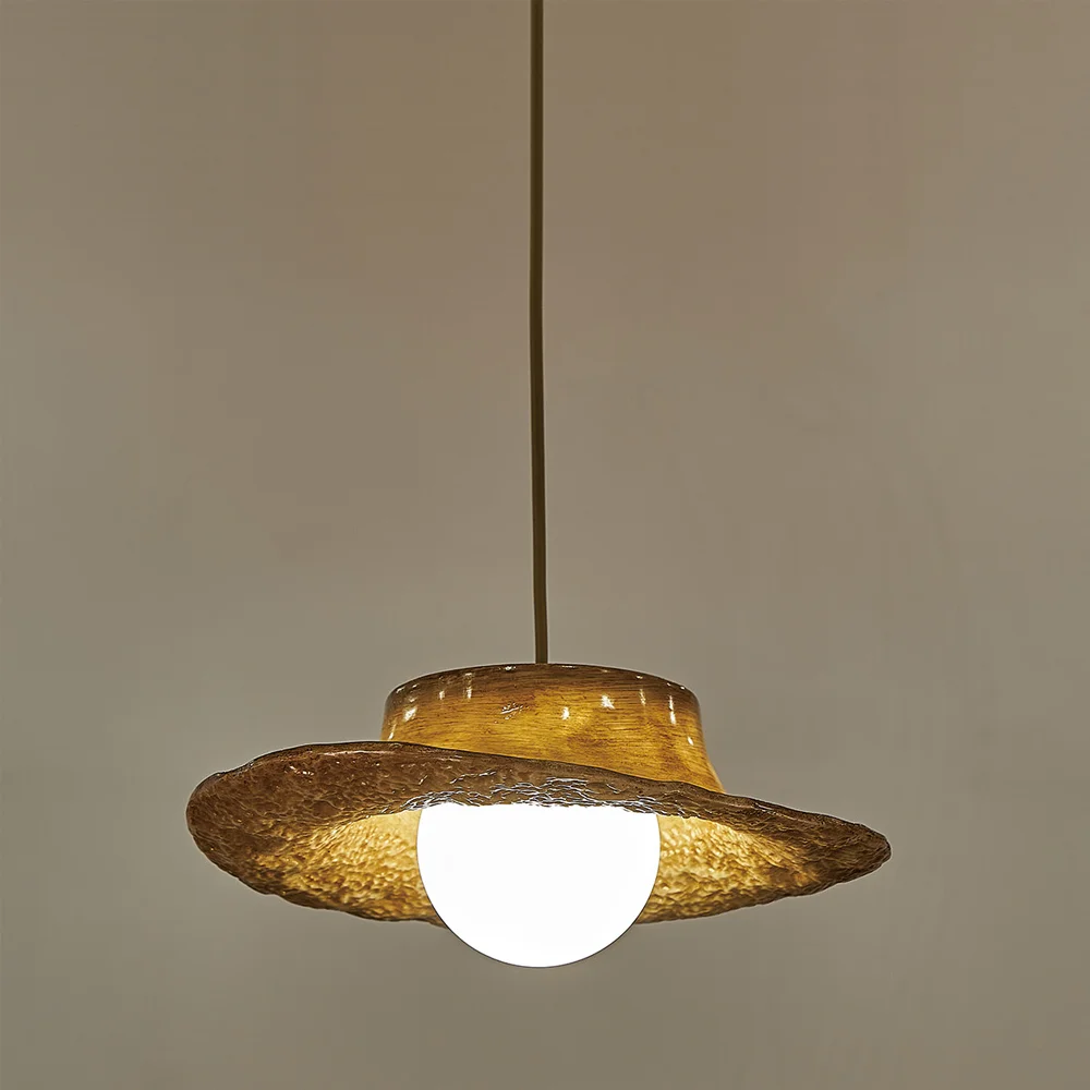 Resin Pendant Light Wabi Sabi Style Irregular Edge Hanging Lamp For Living Room Bedroom Nordic Simple LED Ceiling Light Fixture
Resin Pendant Light Wabi Sabi Style Irregular Edge Hanging Lamp For Living Room Bedroom Nordic Simple LED Ceiling Light Fixture