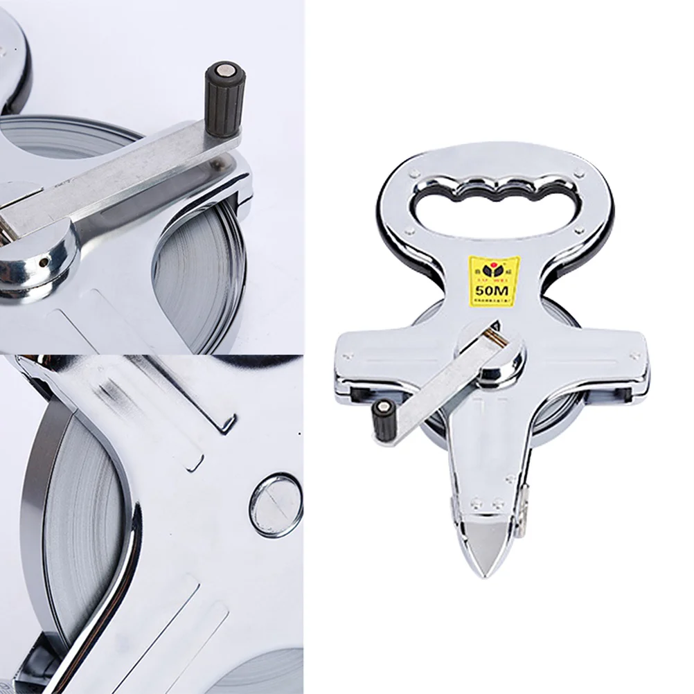 50M Multipurpose Measuring Stainless Steel Retractable Waterproof Rust-Resistant For Construction Long Range Use Tape Measure
50M Multipurpose Measuring Stainless Steel Retractable Waterproof Rust-Resistant For Construction Long Range Use Tape Measure