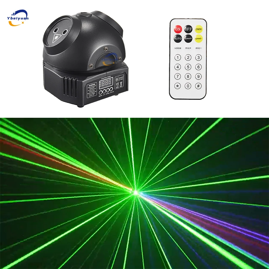 Мини-дискотека RGB лазерный полноцветный сканирующий проектор с дистанционным управлением DMX512 DJ Effect Party Bar сценическое освещение
Мини-дискотека RGB лазерный полноцветный сканирующий проектор с дистанционным управлением DMX512 DJ Effect Party Bar сценическое освещение