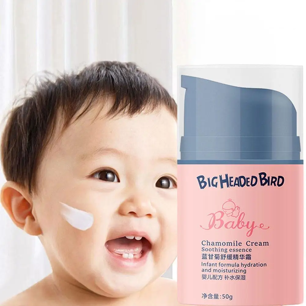 50g 0-12 Years Baby Face Cream Chamomile Soothing Essence Cream Moisturizing Skin Anti Chap All Year Round
50g 0-12 Years Baby Face Cream Chamomile Soothing Essence Cream Moisturizing Skin Anti Chap All Year Round