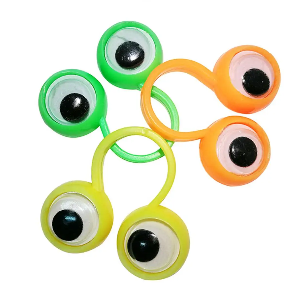 10 PCS Finger Toy Educational Intelligent Finger Toy Large Eyes Finger Ring Funny Finger Toy for Kids Children Gift ( Color)
10 PCS Finger Toy Educational Intelligent Finger Toy Large Eyes Finger Ring Funny Finger Toy for Kids Children Gift ( Color)