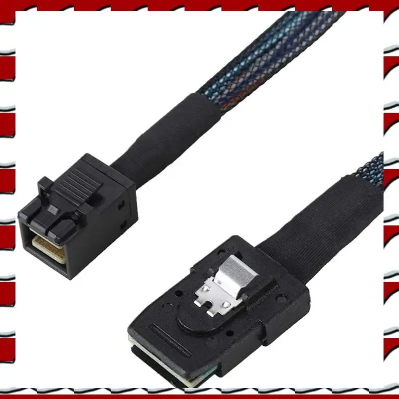 Внутренний кабель T35C Mini SAS 4I SFF-8087 к Mini SAS высокой плотности HD SFF-8643 для внутренних хостков и устройств, 3,3 фута
Внутренний кабель T35C Mini SAS 4I SFF-8087 к Mini SAS высокой плотности HD SFF-8643 для внутренних хостков и устройств, 3,3 фута