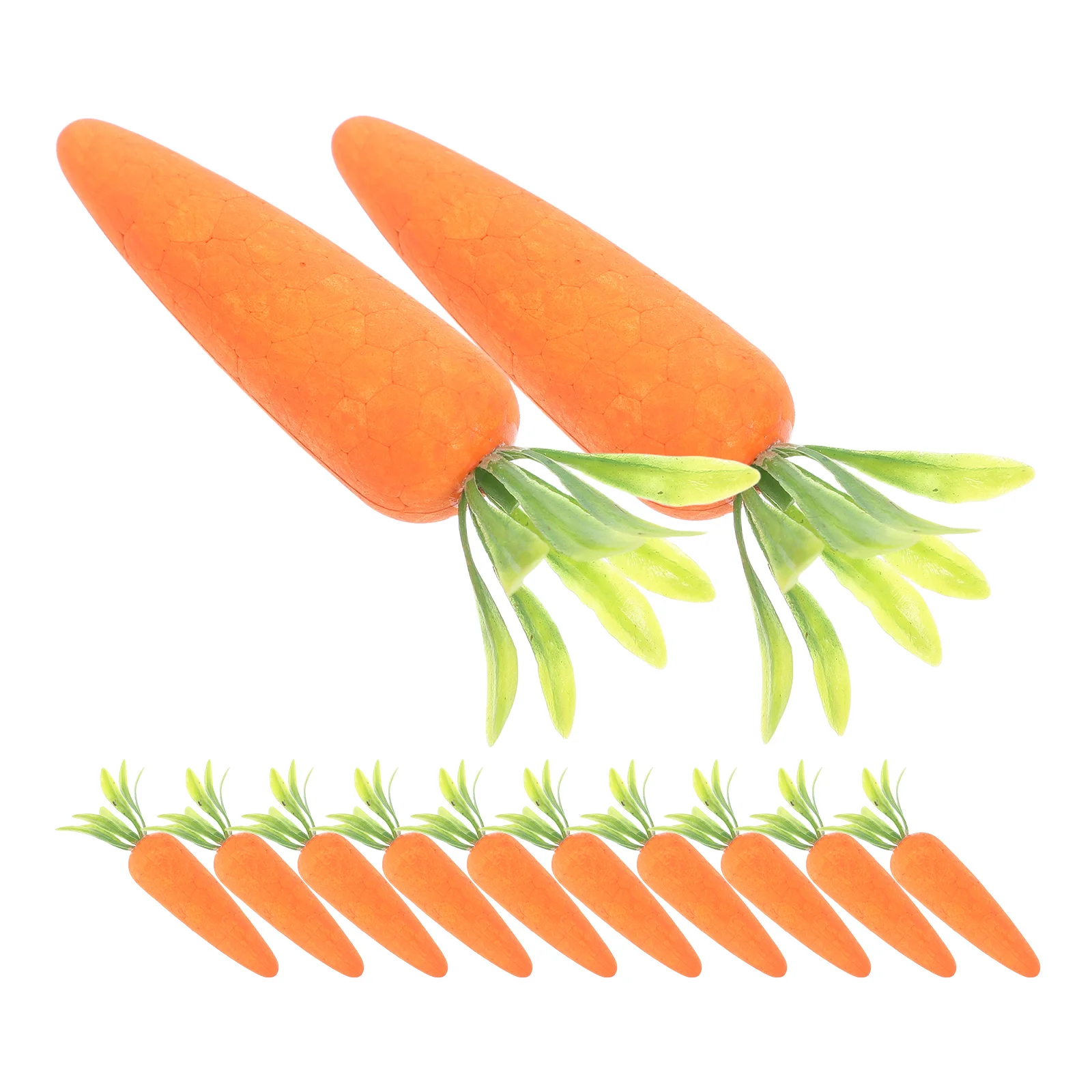 12 Pcs Faux Simulated Vegetables Artificial Food for Display Foam Carrot Cake Ornament Child
12 Pcs Faux Simulated Vegetables Artificial Food for Display Foam Carrot Cake Ornament Child