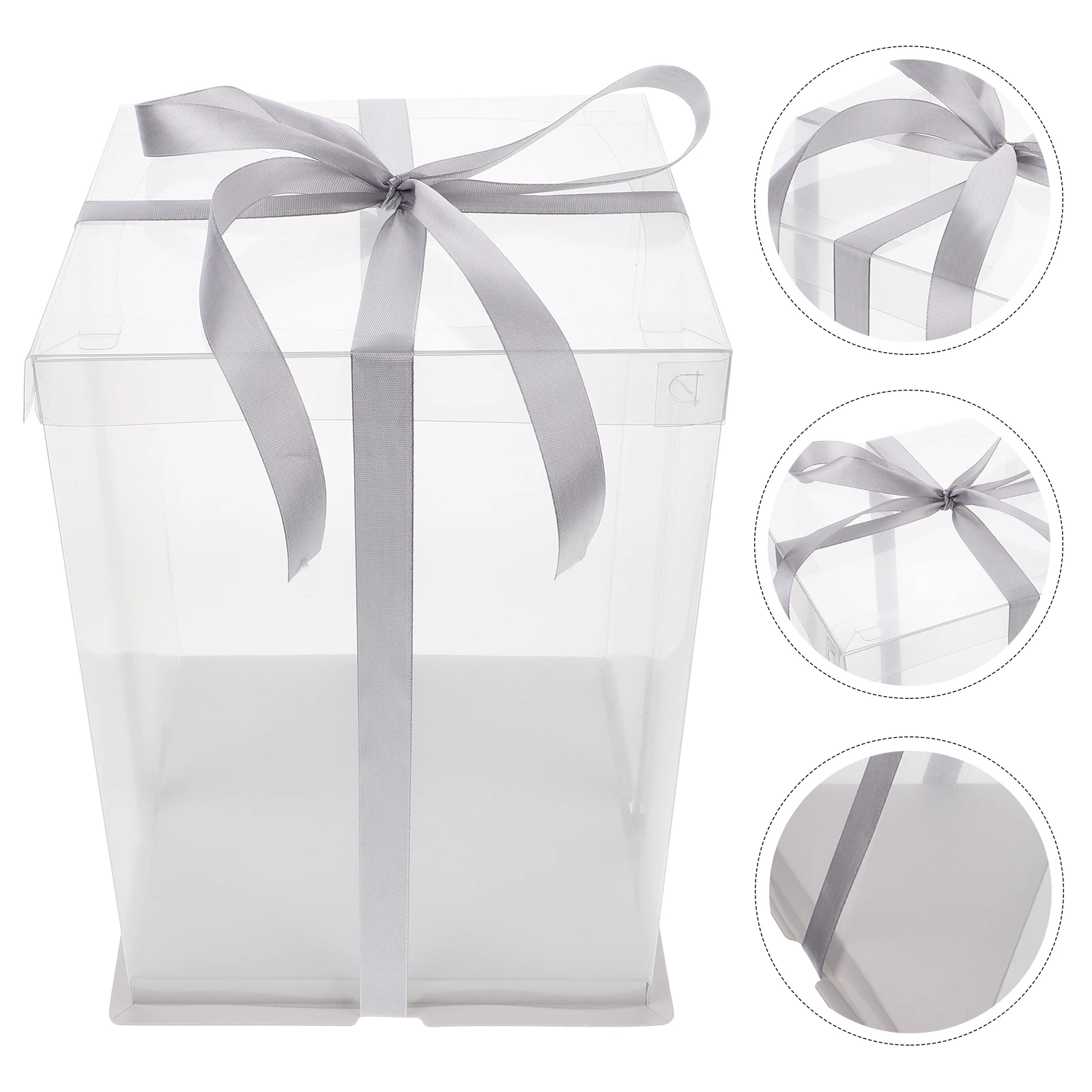 4 Pcs Cake Box Transparent Clear Plastic 6 Inch Food Grade Birthday Party Favor Packaging Boxes Bakery Storage Container
4 Pcs Cake Box Transparent Clear Plastic 6 Inch Food Grade Birthday Party Favor Packaging Boxes Bakery Storage Container
