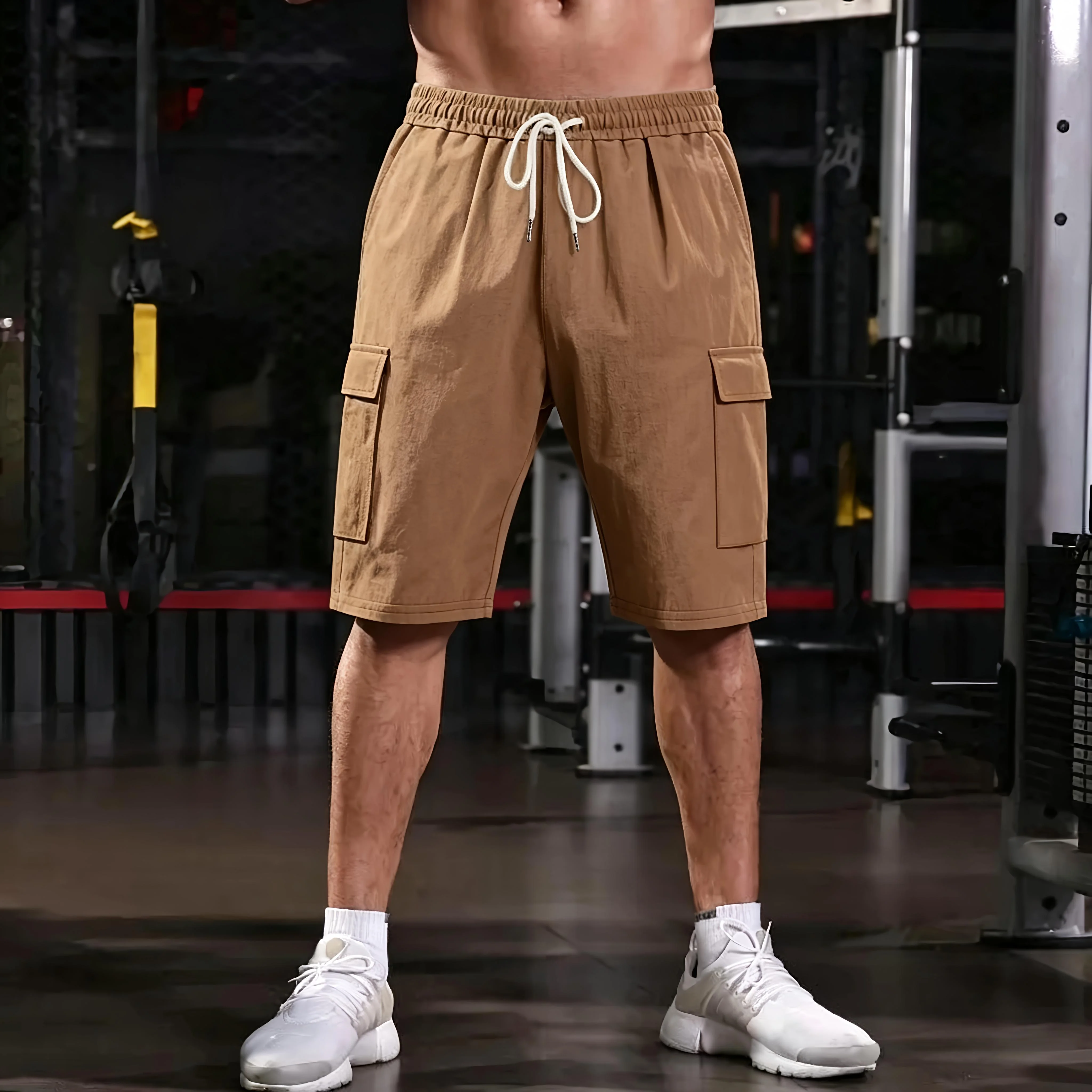 Summer large pocket men's shorts for casual work, cool pants with some loose clothing, waist sports men's shorts
Summer large pocket men's shorts for casual work, cool pants with some loose clothing, waist sports men's shorts