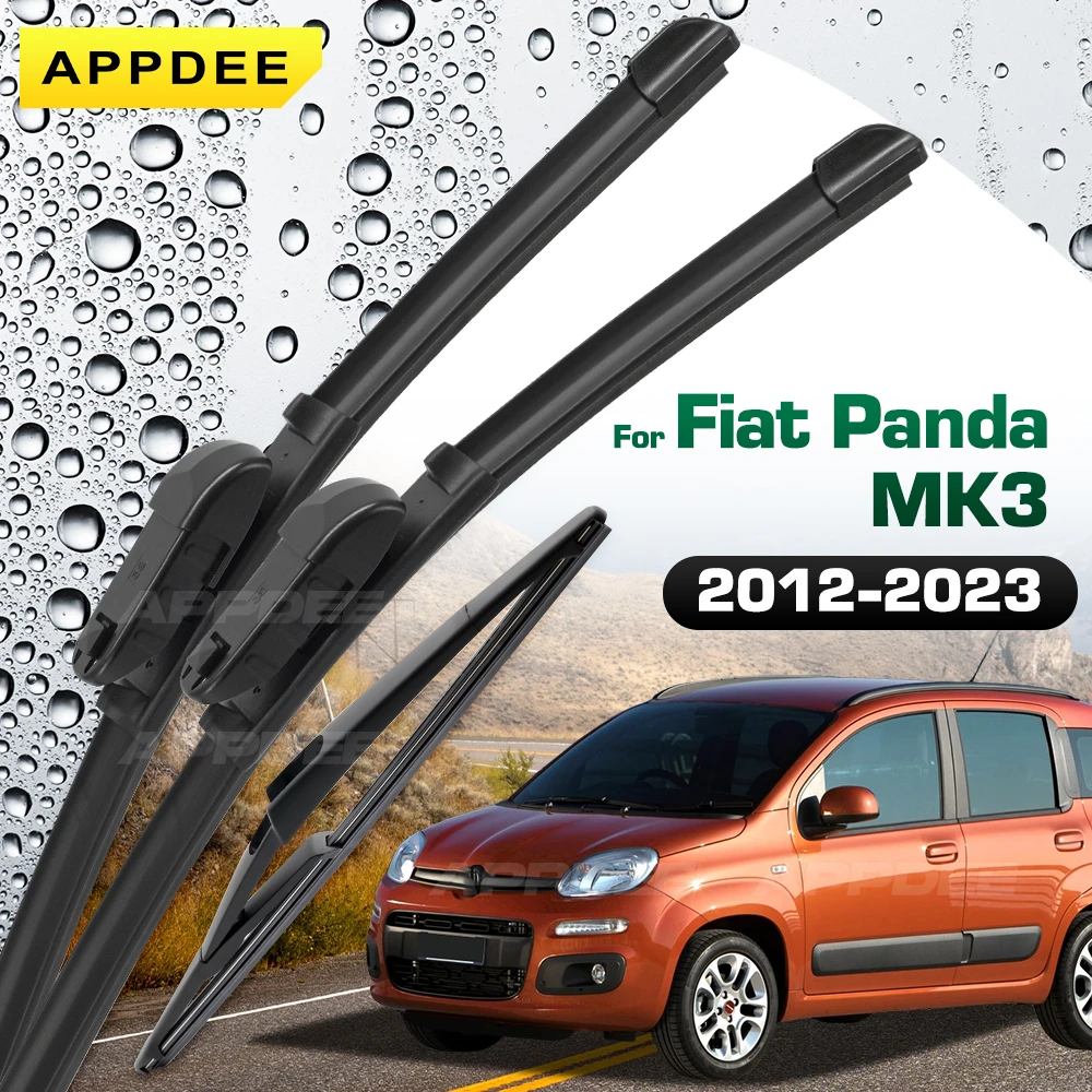 Для Fiat Panda MK3 2012-2023 силиконовые и резиновые щетки стеклоочистителя передние и задние щетки стеклоочистителя лобовое стекло щетки
Для Fiat Panda MK3 2012-2023 силиконовые и резиновые щетки стеклоочистителя передние и задние щетки стеклоочистителя лобовое стекло щетки