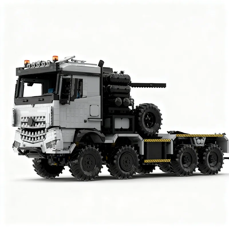 5834pcs MOC Mercedessed Benz Military Truck Arocs 8x8 Technical Model Building Blocks Christmas Gifts Construction Toys Assemble
5834pcs MOC Mercedessed Benz Military Truck Arocs 8x8 Technical Model Building Blocks Christmas Gifts Construction Toys Assemble