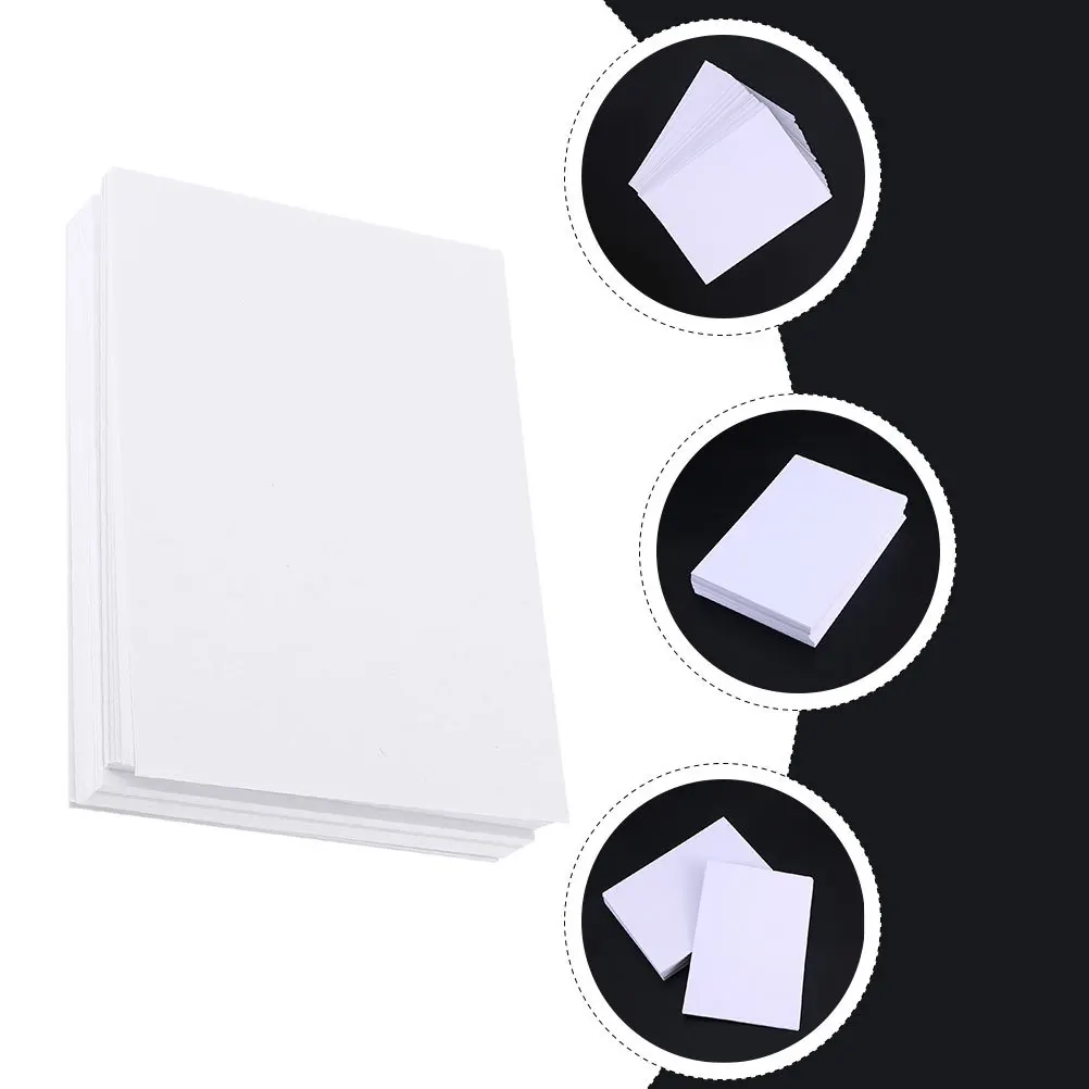 100pcs Watercolor Paper Smooth Thick Drawing Paper For Pencil Ink Crayon Painting Students Artists School Supplies
100pcs Watercolor Paper Smooth Thick Drawing Paper For Pencil Ink Crayon Painting Students Artists School Supplies