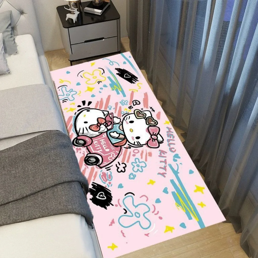 MINISO My Melody Anime Rug Cartoon Kuromi Long Carpet for Kids Girls Room Floor Mats Decor Window Cushion Tatami Mat Non Slip
MINISO My Melody Anime Rug Cartoon Kuromi Long Carpet for Kids Girls Room Floor Mats Decor Window Cushion Tatami Mat Non Slip