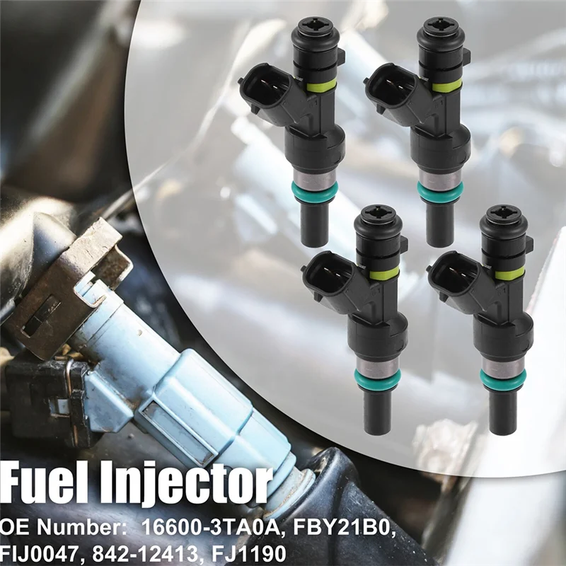 4 Pcs 16600-3TA0A FBY21B0 Fuel Injector Replacement Parts For Nissan Altima Rogue 2.5L 2013-2015
4 Pcs 16600-3TA0A FBY21B0 Fuel Injector Replacement Parts For Nissan Altima Rogue 2.5L 2013-2015