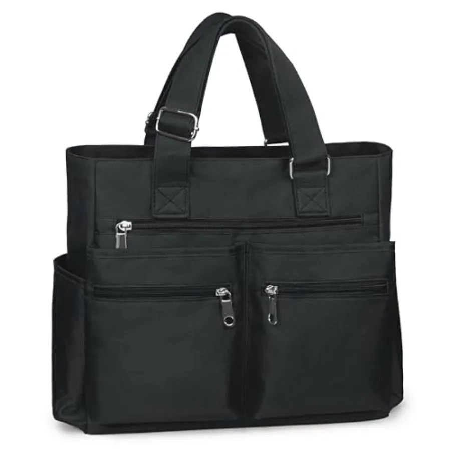 VOLGANIK ROCK Canvas Tote Bag Waterproof Nylon Multi Pocket Shoulder Bags Laptop Work Bag Teacher Purse Handbag for Women Men
VOLGANIK ROCK Canvas Tote Bag Waterproof Nylon Multi Pocket Shoulder Bags Laptop Work Bag Teacher Purse Handbag for Women Men