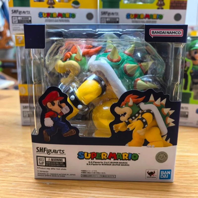 In Stock Original Bandai S.H.Figuarts SUPER MARIO Mario Luigi Bowser Yoshi Action Figures 11cm Model Set Fan Merchandise Toys
In Stock Original Bandai S.H.Figuarts SUPER MARIO Mario Luigi Bowser Yoshi Action Figures 11cm Model Set Fan Merchandise Toys