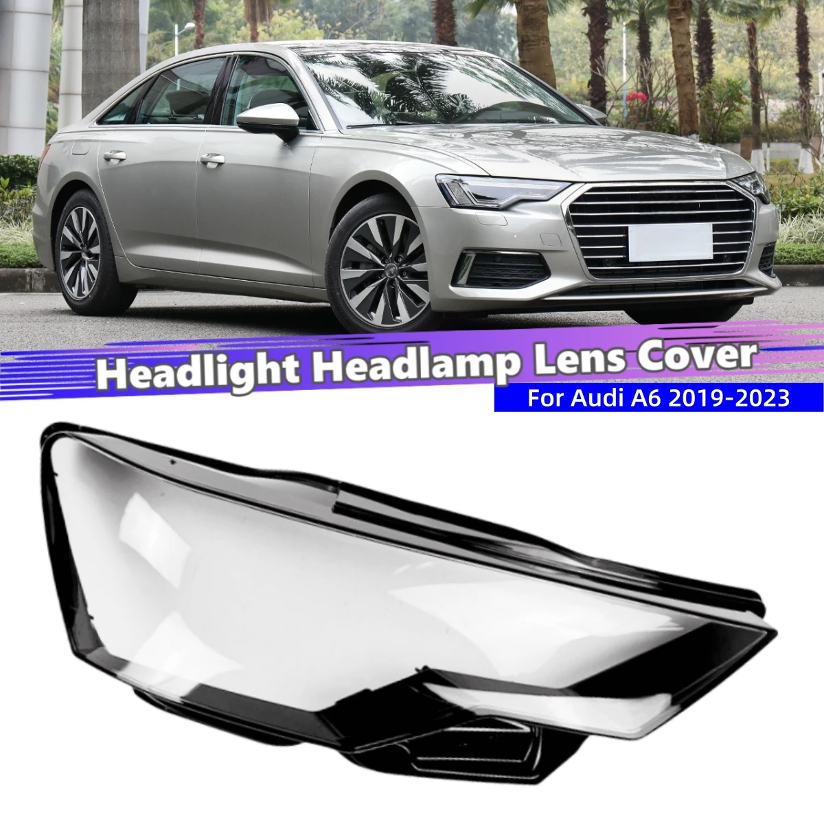 For Audi A6 A6L C8 2019 2020 2021 2022 2023 Auto Accessory Polycarbonate High Gloss Fully Transparent Dust Cover For Headlights
For Audi A6 A6L C8 2019 2020 2021 2022 2023 Auto Accessory Polycarbonate High Gloss Fully Transparent Dust Cover For Headlights