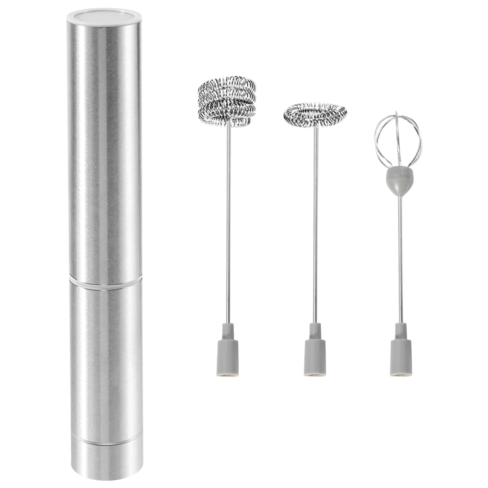 Milk Frother Handheld Three-Layer of Whisk- Battery Operated Electric Foam Maker for Coffee, Latte, Hot Chocolate
Milk Frother Handheld Three-Layer of Whisk- Battery Operated Electric Foam Maker for Coffee, Latte, Hot Chocolate