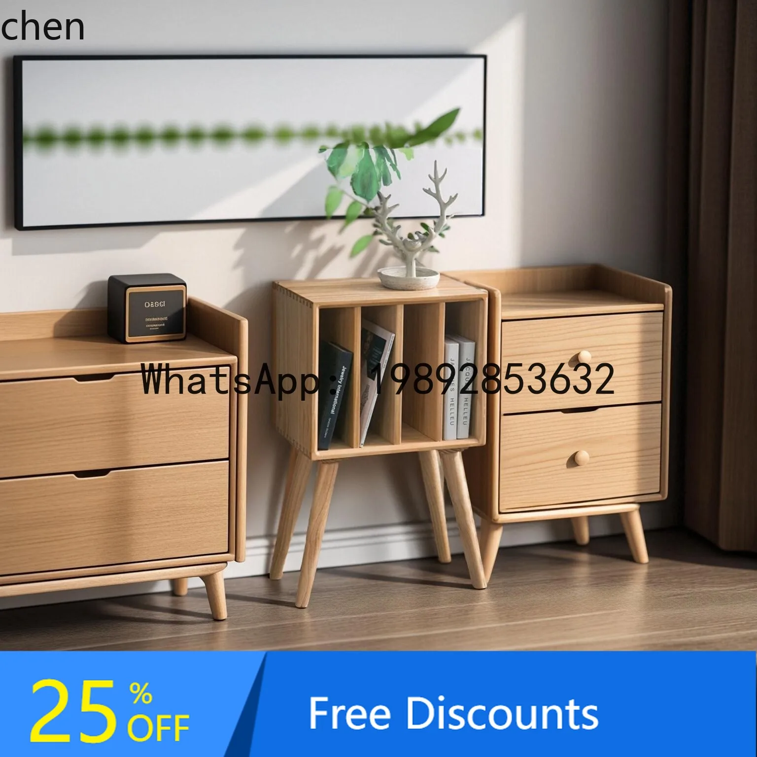 solid wood retro sofa side cabinet simple small bookcase living room magazine cabinet
solid wood retro sofa side cabinet simple small bookcase living room magazine cabinet