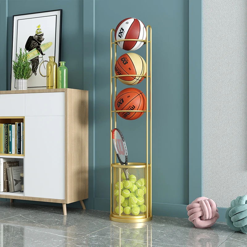 Simple Basketball Storage Rack Home Living Room Children's Toy Ball Placement Rack Feather Table Tennis Racket Basket
Simple Basketball Storage Rack Home Living Room Children's Toy Ball Placement Rack Feather Table Tennis Racket Basket