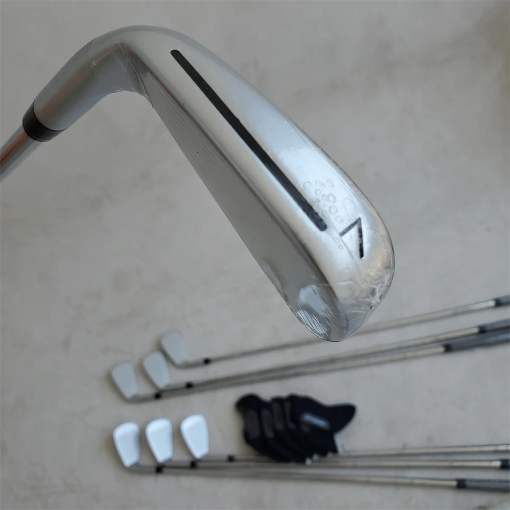 The4th 2024Men's Golf Club79-0 silver Golf Irons set 4-9P 7pcs R/S/SR Flex Steel/Graphite Shaft Assemble With Head Cover
The4th 2024Men's Golf Club79-0 silver Golf Irons set 4-9P 7pcs R/S/SR Flex Steel/Graphite Shaft Assemble With Head Cover