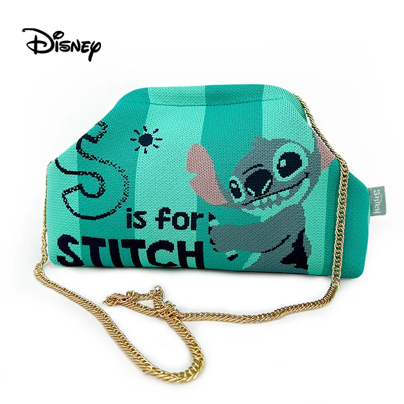 Stitch 2025 New Knitted Chain Bag Fashion High Quality Women's Crossbody Bag Cartoon Versatile Multi Functional Storage Bag
Stitch 2025 New Knitted Chain Bag Fashion High Quality Women's Crossbody Bag Cartoon Versatile Multi Functional Storage Bag
