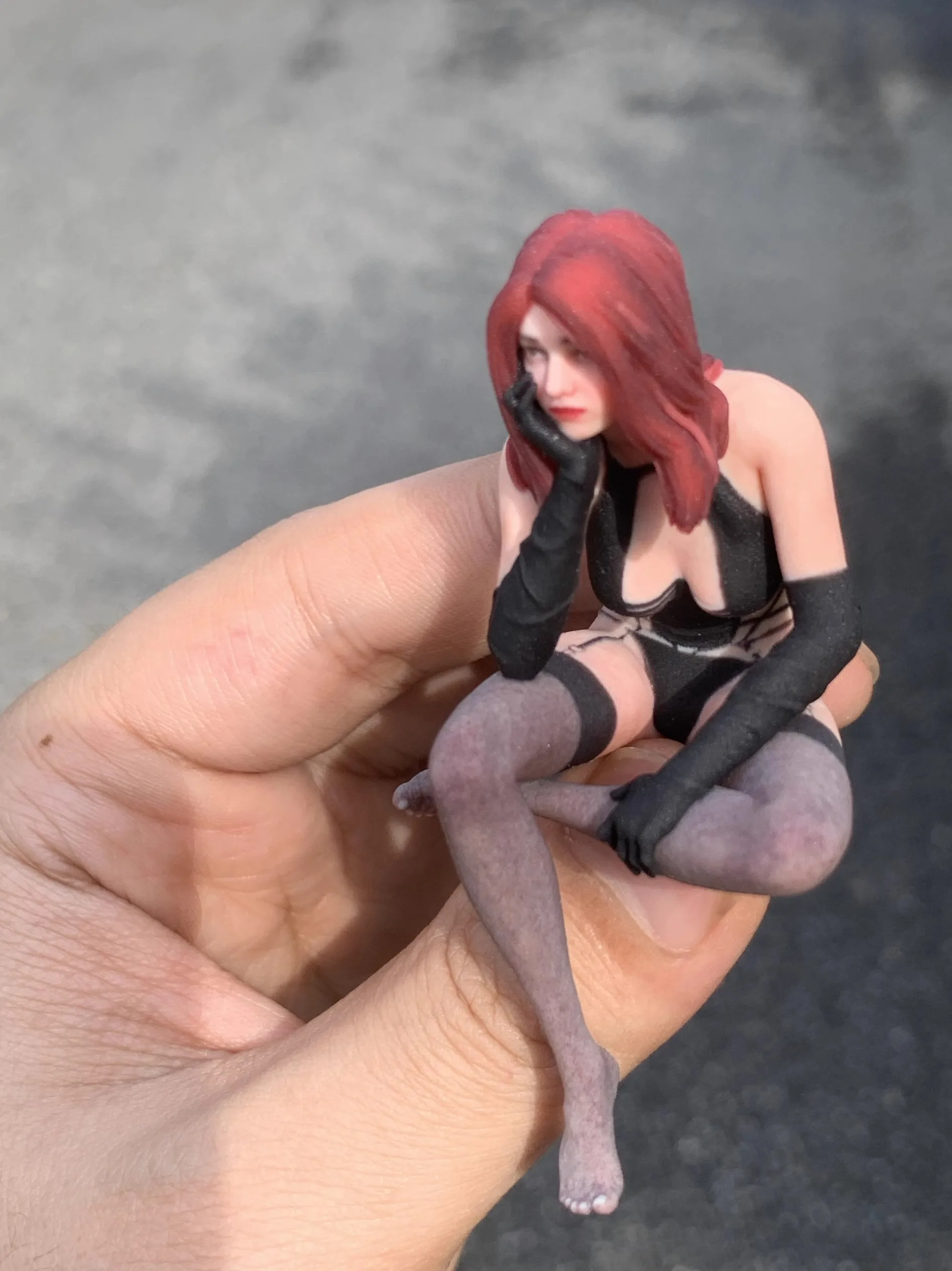 1/16 Scale Finished Resin Beauty Sexy Sculpture Asia Female Figure Realistic Skin GK Hand Painted Car Model Mini Scene DIY Gift
1/16 Scale Finished Resin Beauty Sexy Sculpture Asia Female Figure Realistic Skin GK Hand Painted Car Model Mini Scene DIY Gift