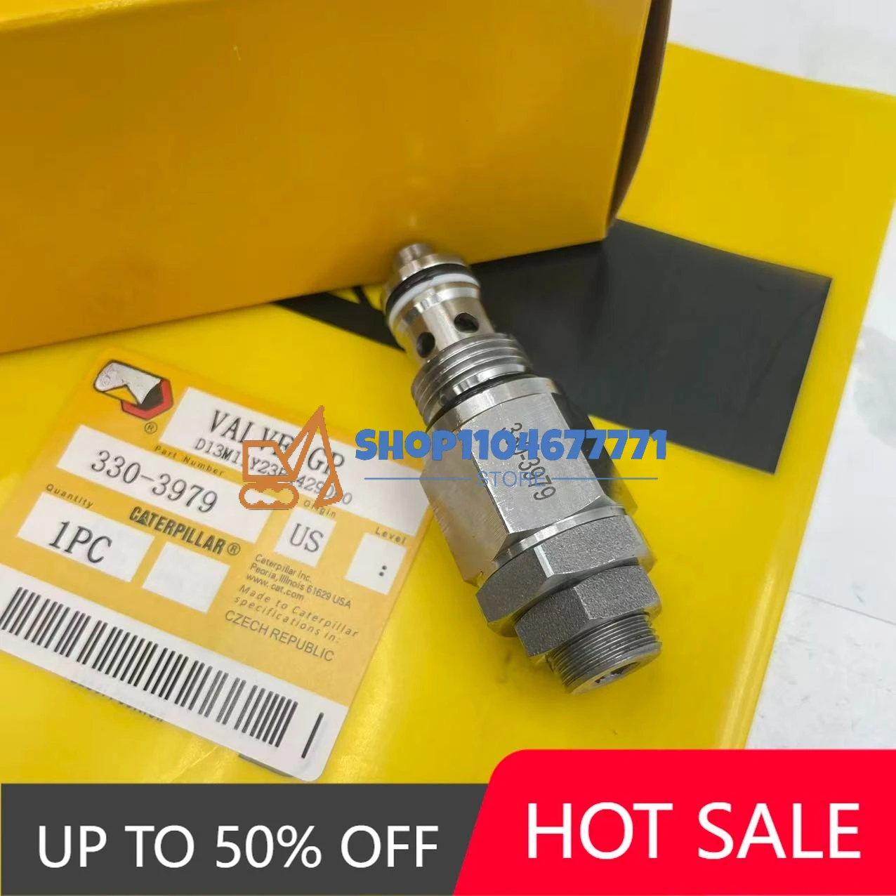 330-3979 для экскаватора CA 416E 432F Гидравлические детали 3303979 Предохранительный клапан 
330-3979 для экскаватора CA 416E 432F Гидравлические детали 3303979 Предохранительный клапан