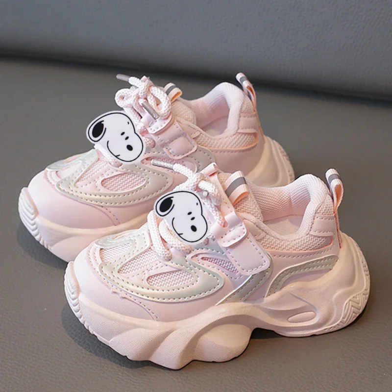 Snoopy Baby Sneakers children Non-Slip Breathable Mesh Casual Shoes Girls boy Toddler Shoes Spring Autumn Running shoes
Snoopy Baby Sneakers children Non-Slip Breathable Mesh Casual Shoes Girls boy Toddler Shoes Spring Autumn Running shoes