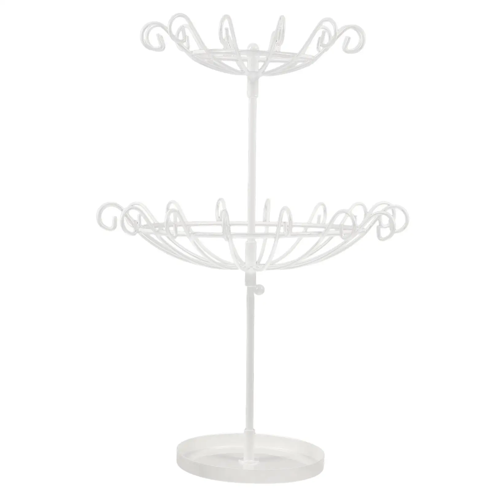 Jewelry Hanger Rotating Stand Storage Rack Display Iron Tree White Small Size Metal Material Easy Clean Desk Adornment
Jewelry Hanger Rotating Stand Storage Rack Display Iron Tree White Small Size Metal Material Easy Clean Desk Adornment