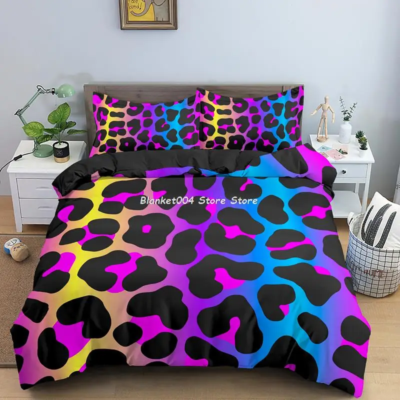 Morden Geometric Psychedelic Leopard Bedding Set King Queen Duvet Cover Pillowcase 2/3pcs For Adult Bedclothes
Morden Geometric Psychedelic Leopard Bedding Set King Queen Duvet Cover Pillowcase 2/3pcs For Adult Bedclothes