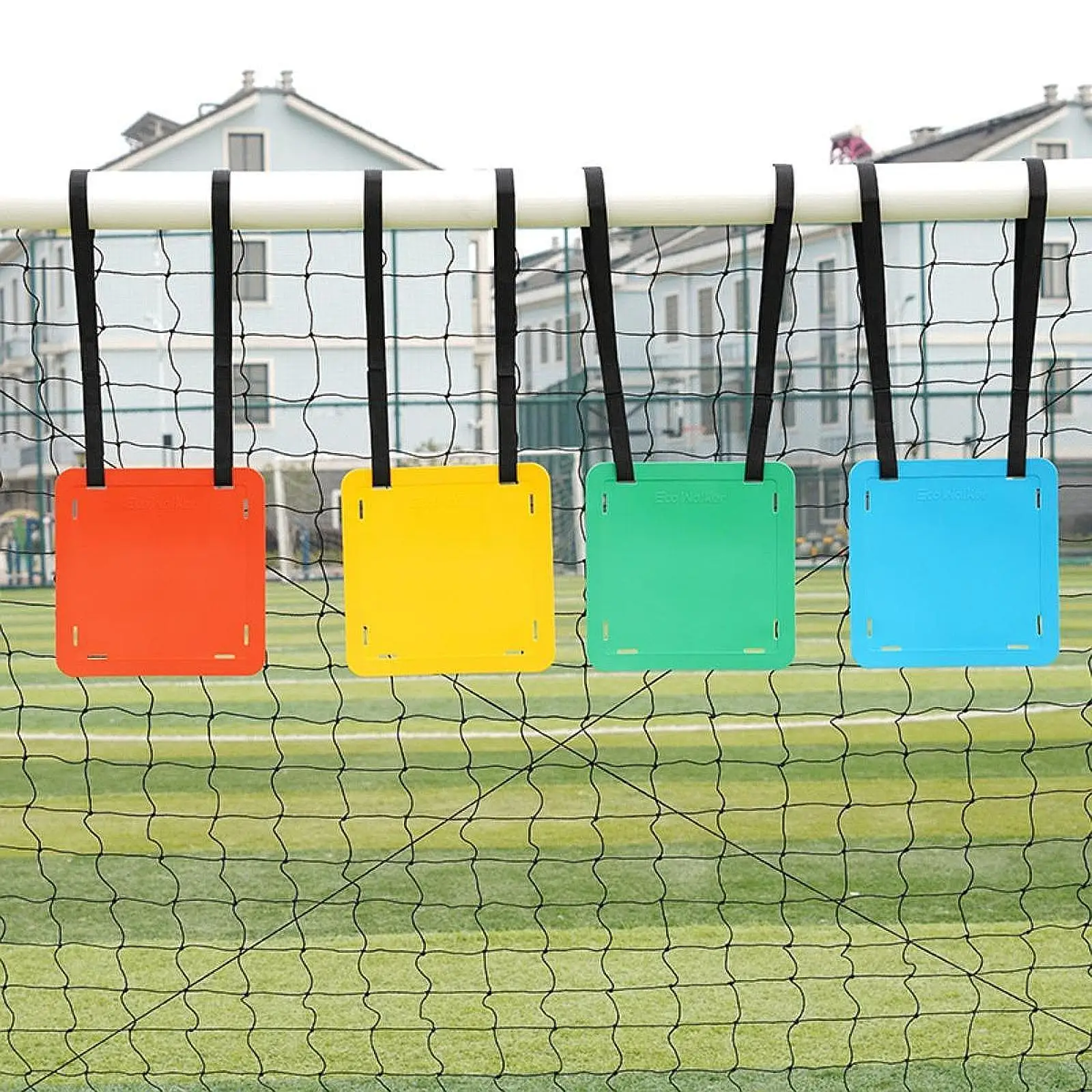 4Pcs Soccer Goal Target Soccer Training Equipment Reactive Accuracy Portable Discs with Adjustable Straps for Hockey
4Pcs Soccer Goal Target Soccer Training Equipment Reactive Accuracy Portable Discs with Adjustable Straps for Hockey