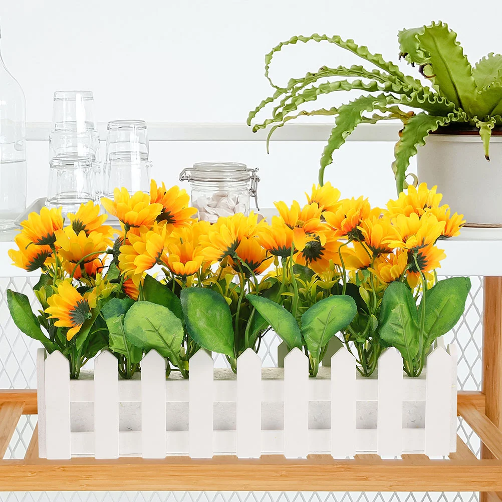 Artificial Flower Fence Sunflower Decor Arrangement Faux Outdoor Plants Floral Arrangements Foam Flowers for Outdoors
Artificial Flower Fence Sunflower Decor Arrangement Faux Outdoor Plants Floral Arrangements Foam Flowers for Outdoors