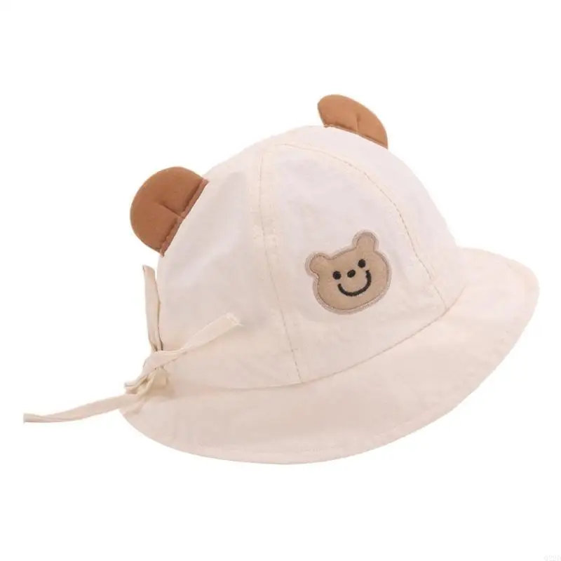 Q22D Lightweight Cotton Bucket Hat with Bear Pattern Kids Fisherman Hat Washable Sun Hat Comfortable Wearing for 0-3 Year
Q22D Lightweight Cotton Bucket Hat with Bear Pattern Kids Fisherman Hat Washable Sun Hat Comfortable Wearing for 0-3 Year