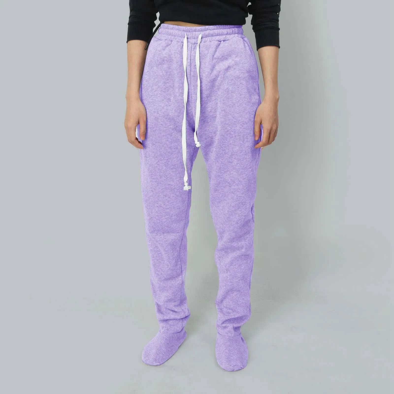 Autumn And Winter Women's Solid Color Trousers Casual Elastic Waist Foot Wrapping Pants Female Solid Color Y2k Pants Sportwear
Autumn And Winter Women's Solid Color Trousers Casual Elastic Waist Foot Wrapping Pants Female Solid Color Y2k Pants Sportwear