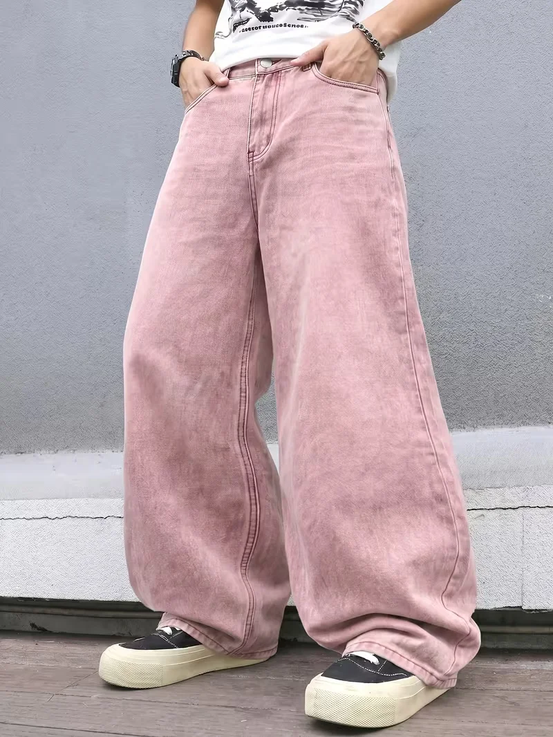 Men'S Casual Trendy Loose Fashion Versatile Straight Jeans
Men'S Casual Trendy Loose Fashion Versatile Straight Jeans