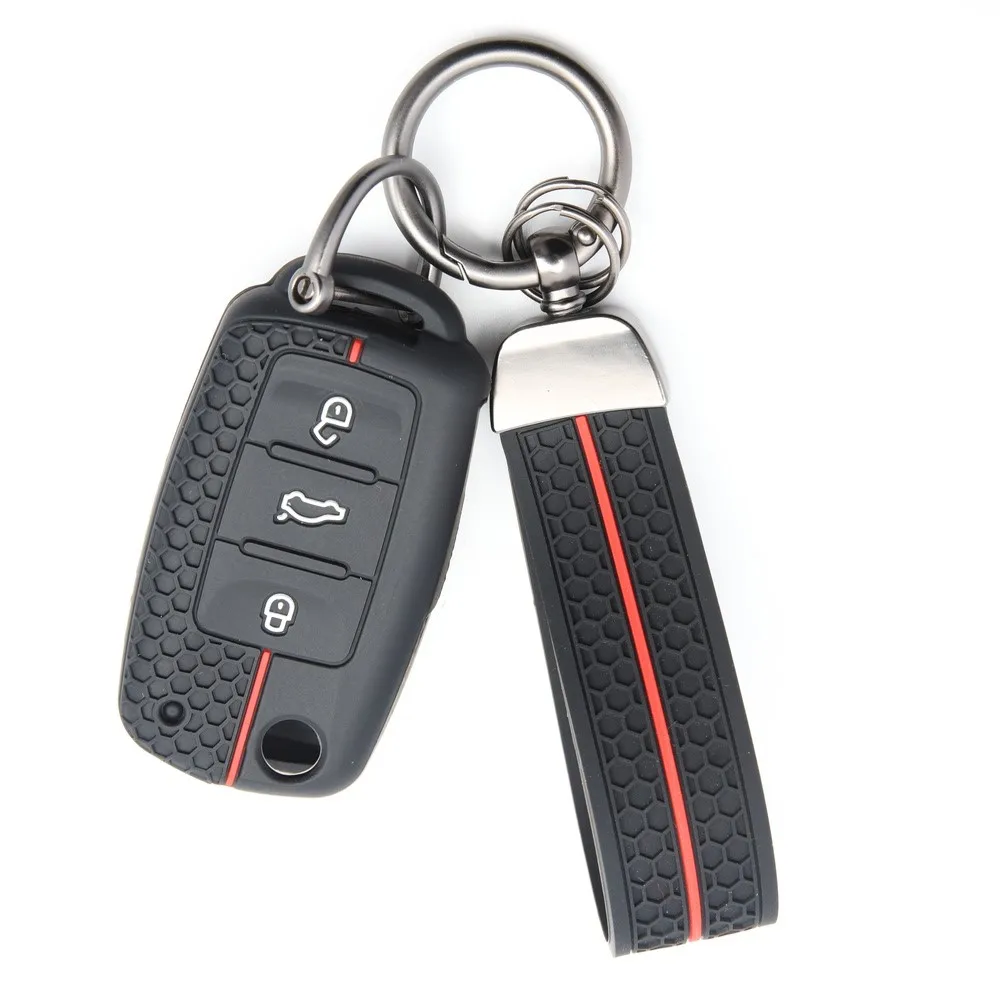 Silicone Car Key Case Cover For Volkswagen VW Polo Golf Passat Tiguan Beetle Caddy T5 Up Eos Skoda Octavia Seat Leon Altea
Silicone Car Key Case Cover For Volkswagen VW Polo Golf Passat Tiguan Beetle Caddy T5 Up Eos Skoda Octavia Seat Leon Altea