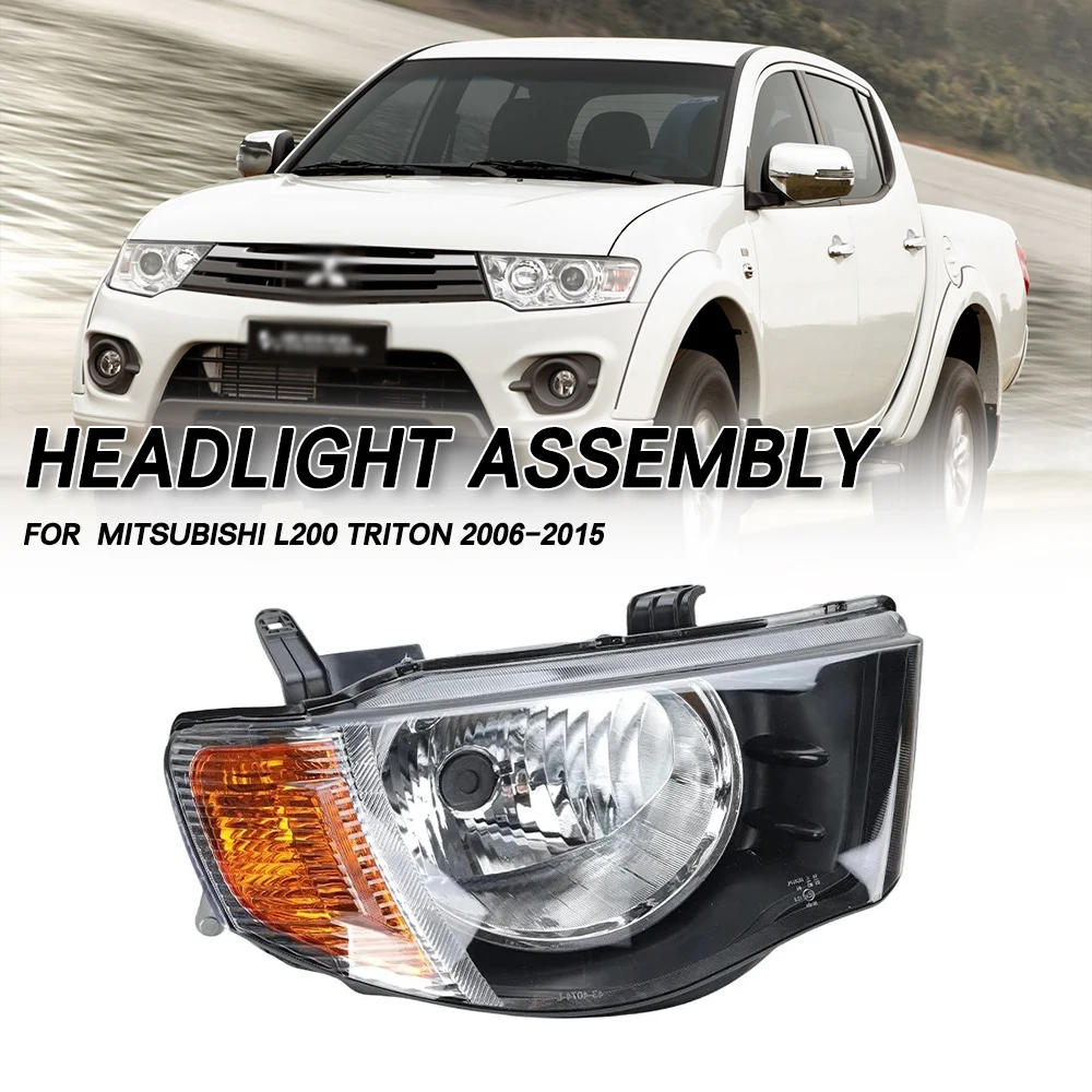 Left/Right Side Front Bumper Head Light Headlamp Driving Headlight Turn Signal Ligh For Mitsubish L200 TRITON 2006-2015
Left/Right Side Front Bumper Head Light Headlamp Driving Headlight Turn Signal Ligh For Mitsubish L200 TRITON 2006-2015