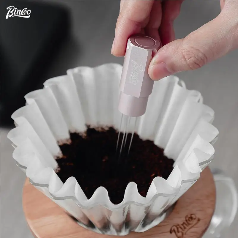 Bincoo Coffee Cloth Powder Needle Uniform Coffee Powder Stirrer Dispenser Stainless Steel Magnetic Espresso Loose Powder Needle
Bincoo Coffee Cloth Powder Needle Uniform Coffee Powder Stirrer Dispenser Stainless Steel Magnetic Espresso Loose Powder Needle