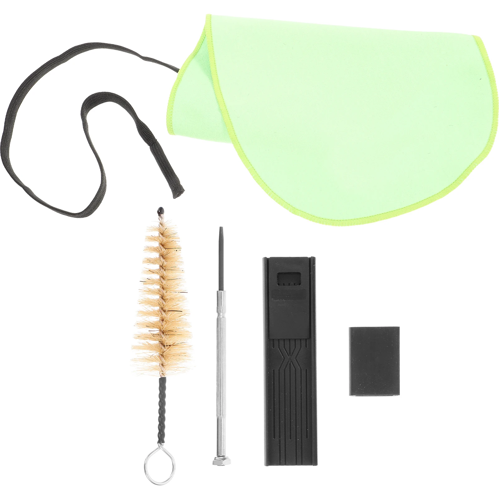 1Set Saxophone Cleaning Kit Tools Thumb Cushion Whistle Clip Dust Brush for Wind Instruments Use
1Set Saxophone Cleaning Kit Tools Thumb Cushion Whistle Clip Dust Brush for Wind Instruments Use
