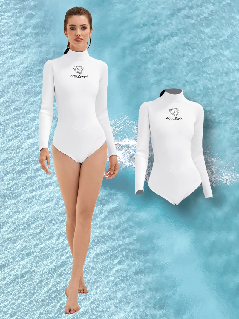 Женский неопреновый гидрокостюм для подводного плавания 2,5 мм, одежда для серфинга с длинными рукавами, анти-холодный бикини CR, купальник для подводного плавания, костюм для свободного дайвинга
Женский неопреновый гидрокостюм для подводного плавания 2,5 мм, одежда для серфинга с длинными рукавами, анти-холодный бикини CR, купальник для подводного плавания, костюм для свободного дайвинга