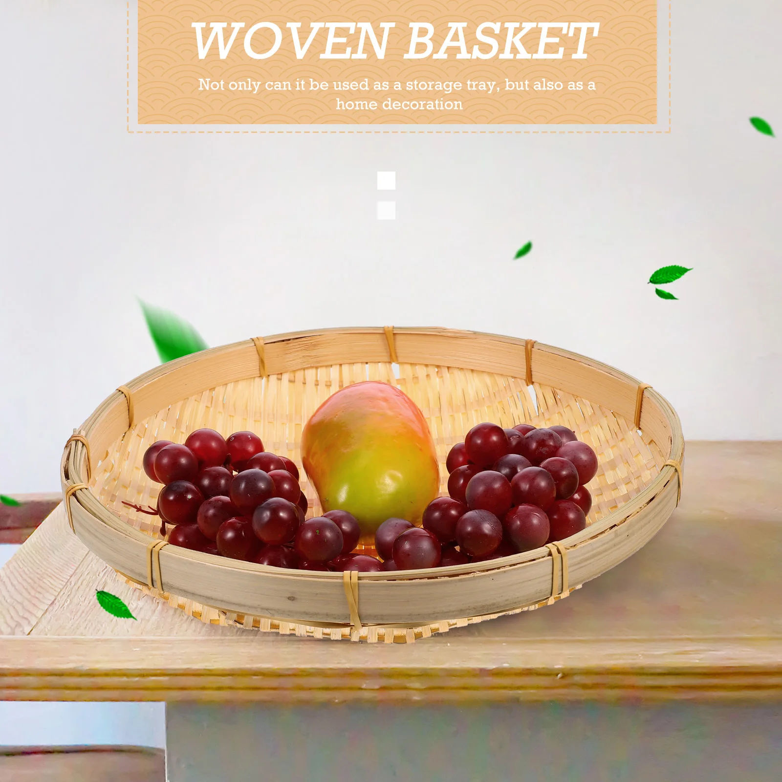 1pc Bamboo Storage Basket Handmade Kitchen Fruit Bread Organizer Tray Decorative Home Dustpan Bamboo Sieve
1pc Bamboo Storage Basket Handmade Kitchen Fruit Bread Organizer Tray Decorative Home Dustpan Bamboo Sieve