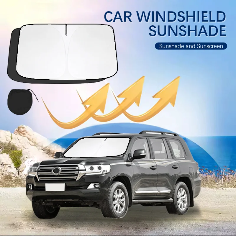 Car Windshield Sun Shade Covers for Front Window Sunscreen UV Parasol For Toyota Land Cruiser 70 120 fj100 Summer Car Accessorie
Car Windshield Sun Shade Covers for Front Window Sunscreen UV Parasol For Toyota Land Cruiser 70 120 fj100 Summer Car Accessorie