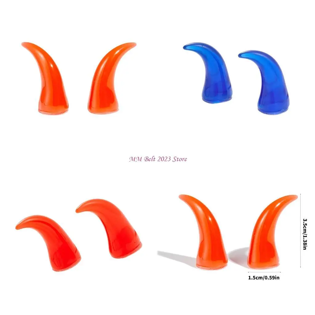 49ME Resins Devil Horns Head Accessory Rounded Children's Devil Horns Headpiece For Holidays Birthdays Celebrations
49ME Resins Devil Horns Head Accessory Rounded Children's Devil Horns Headpiece For Holidays Birthdays Celebrations
